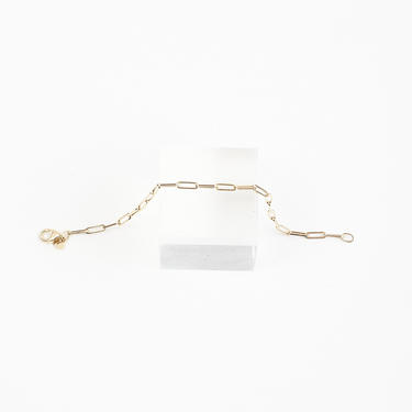 KINN 14K Gold Petite Link Chain Bracelet