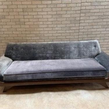 Mid Century Modern Adrian Pearsall Gondola Sofa For Craft Associates Newly Upholstered