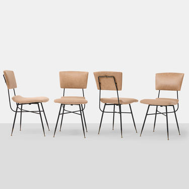 Set of 4 Dining Chairs by Otello Caprara