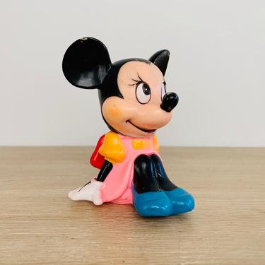 Vintage Walt Disney Productions Minnie Mouse Bank Made in Korea 