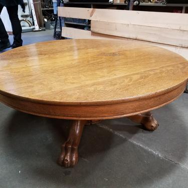 Oak coffee Table 45 (diam) x 18