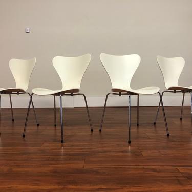 Arne Jacobsen Vintage Series 7 Chairs, Set of 4 