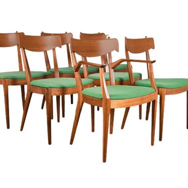 Mid Century Kipp Stewart for Drexel Dining Chairs set of 7 