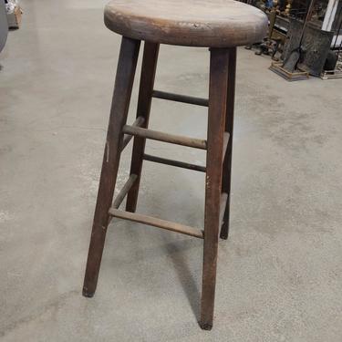 Wood stool 30" tall