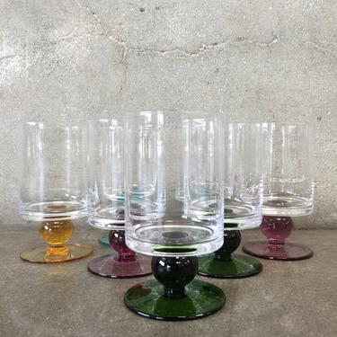 Marquis By Waterford Seven Piece Mid Century Glasses