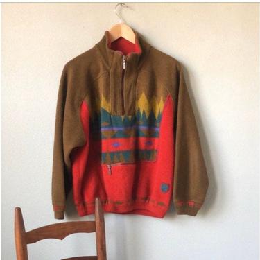 Vintage SILVY Sweater Mens S/ Women's M Pull Over Made in Italy 