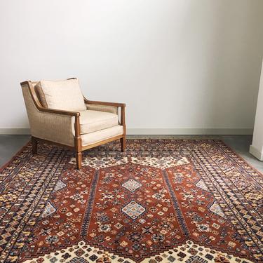 large vintage Karastan wool rug 8x11