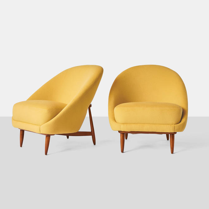 Lounge Chairs by Theo Ruth for Artifort