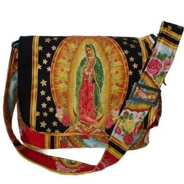 Guadalupe Messenger  Bag / Purse/ Virgin Mary / Diaper Bag 