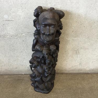 African Ebony Carved Statue