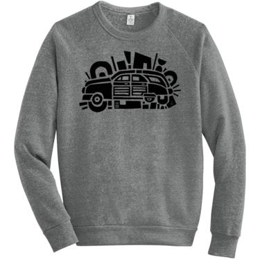 LCC 55: Woody's World Crewneck Sweatshirt GRY