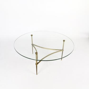 Italian Cocktail Table in Brass
