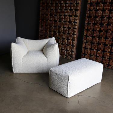 Mario Bellini "Le Bambole" Lounge Chair &amp; Ottoman for B&amp;B Italia