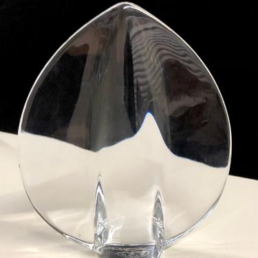 Baccarat Crystal “Bellona” Spear Head Sculpture Free Shipping 