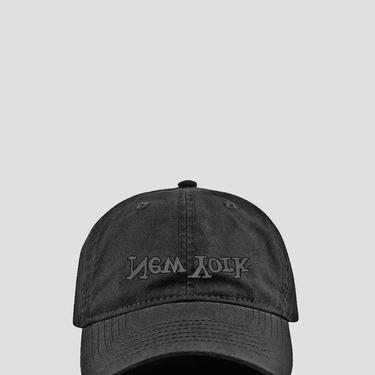 New York Embroidered Hat - Black