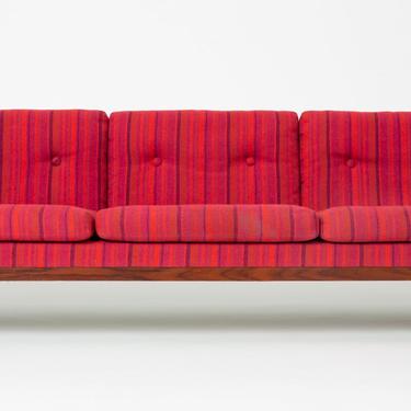 Danish Rosewood Case Sofa by Jydsk Mobelvaerk
