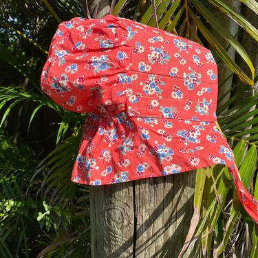Precious Summer Bonnet / Foldable Vintage Sun Hat 