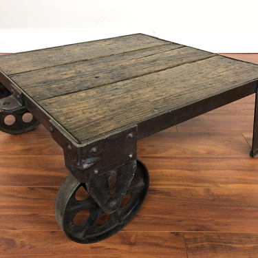 Factory Services Co Industrial Coffee Table 