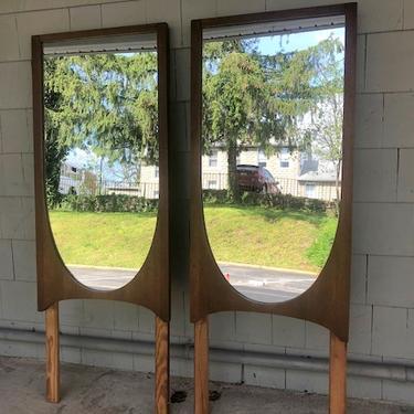Pair of Midcentury Brasilia Mirrors