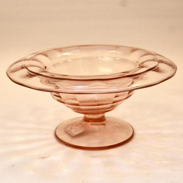 Depression Glass, Bowl in Pink