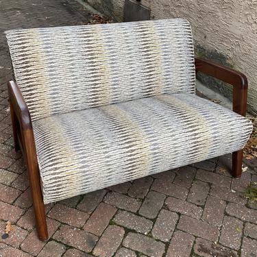 Russel Wright-Style Love Seat