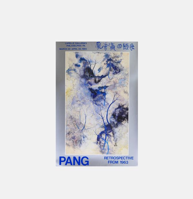 Original Tseng-ying Pang Exhibition Poster Silver Back 