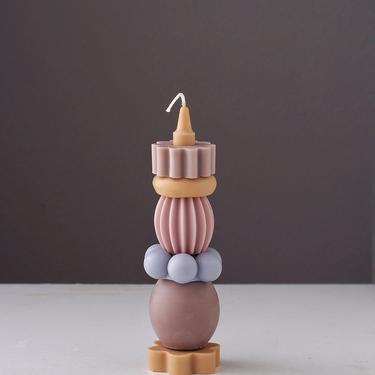 Jenga, Candle Art, Soywax candle, beeswax candle, Trendy Design, Designed Candle, Holiday Gift, Home Decor 