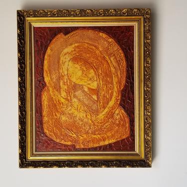 1960s &amp;quot;Pieta in Search of a Significant Equation&amp;quot; Abstract Oil Painting, Framed 