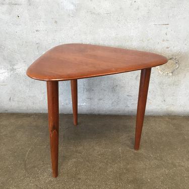 Mid Century Guitar Pick Side Table by MM Denmark