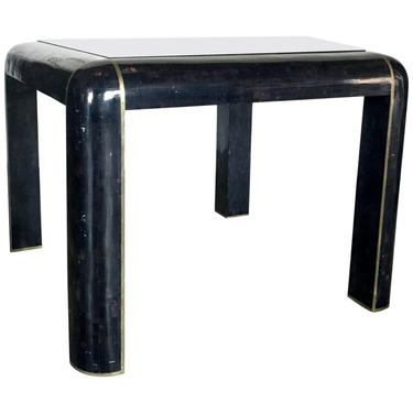 Tesselated Horn Game Table or Small Dining Table by Maitland Smith 