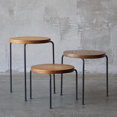Luther Conover Stacking Stools/Tables 