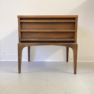 Shipping Not Included - Vintage Mid Century Lane Furniture Table Stand Drawers 