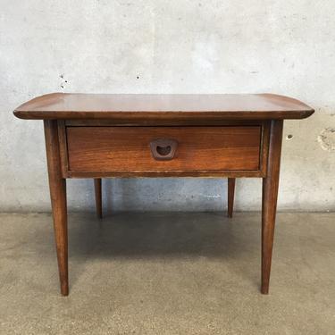 Vintage Mid century End Table by Basset