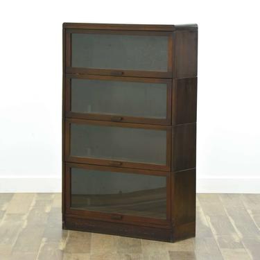 Lundstrom Antique Barrister Bookcase 