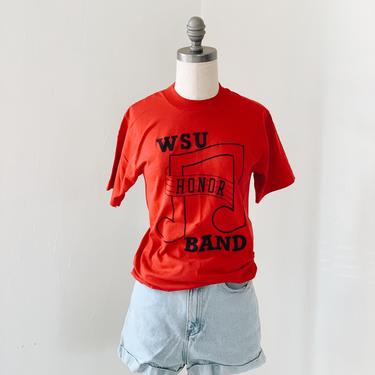 RED HONOR &lt;BR&gt; BAND TEE