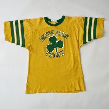 1970's Notre Dame Super Soft V-Neck Jersey Tee