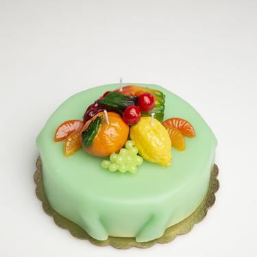 CERERIA INTRONA  Cassata Green Torte Candle