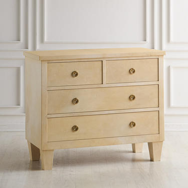 Parchment Covered Dresser