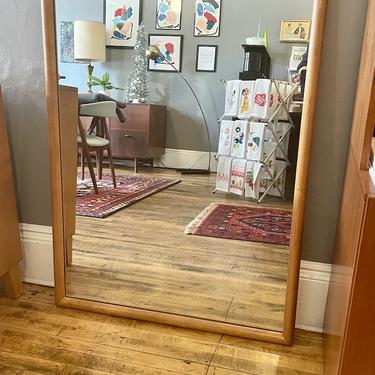Solid Maple Framed Mirror by Conant Ball