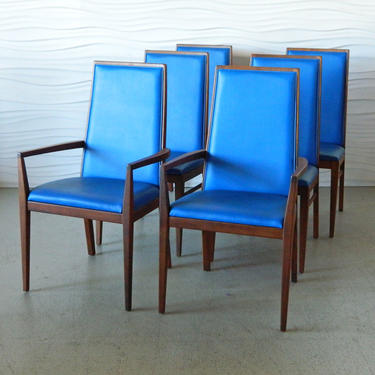 HA-15214 Set of Six Foster McDavid Dining Chairs