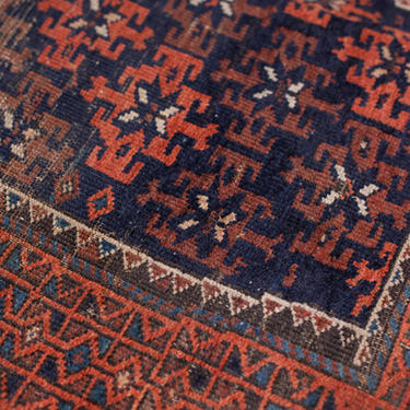 Blossom Vintage Sarouk Rug