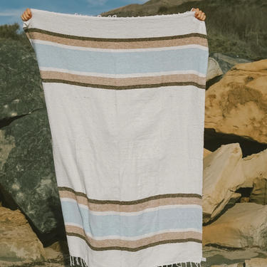 Sustainable Throw Blanket—Seaward