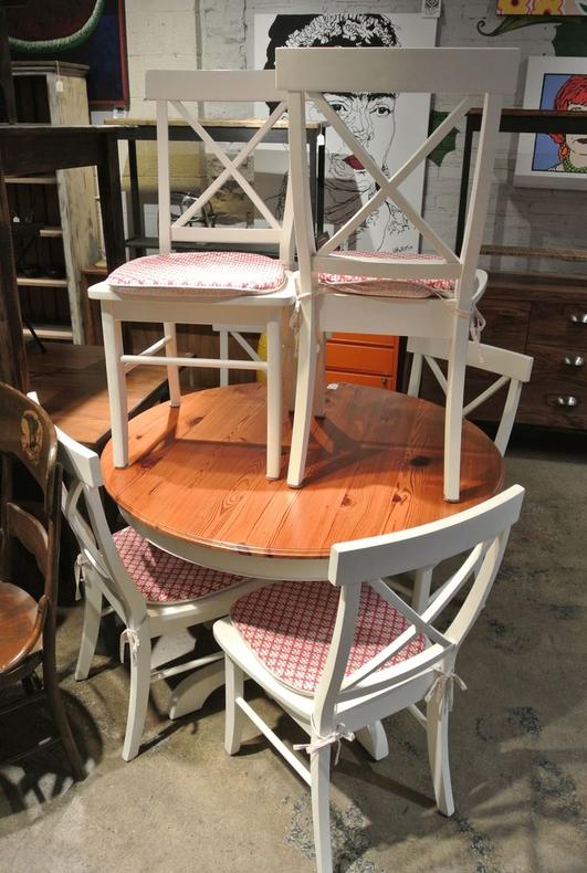 Chair and Table Set. $425