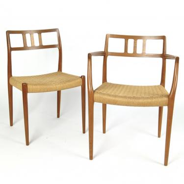 Set of 6 Niels Moller Chairs