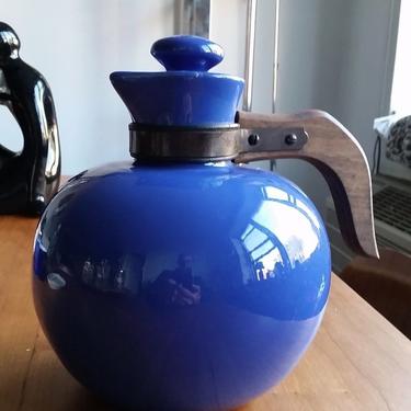 Vintage30s Hollydale Pottery California Carafe+Lid