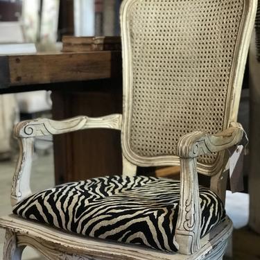 French chair with Zebra!