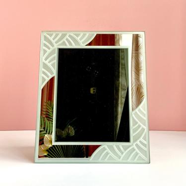Mirrored Art Deco Picture Frame for 8x10&amp;quot; 
