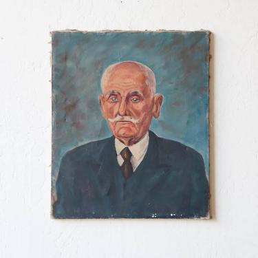 Portrait of Man with Mustache
