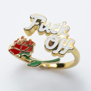 Yellow Owl Workshop - F*ck Off Ring