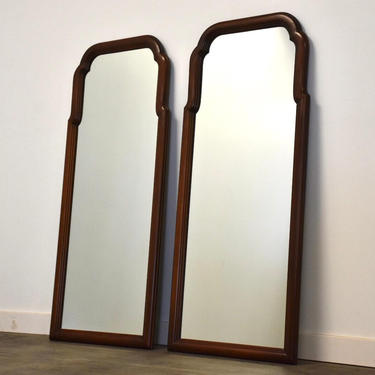 Henkel Harris Cherry Wall Mirrors- a Pair 
